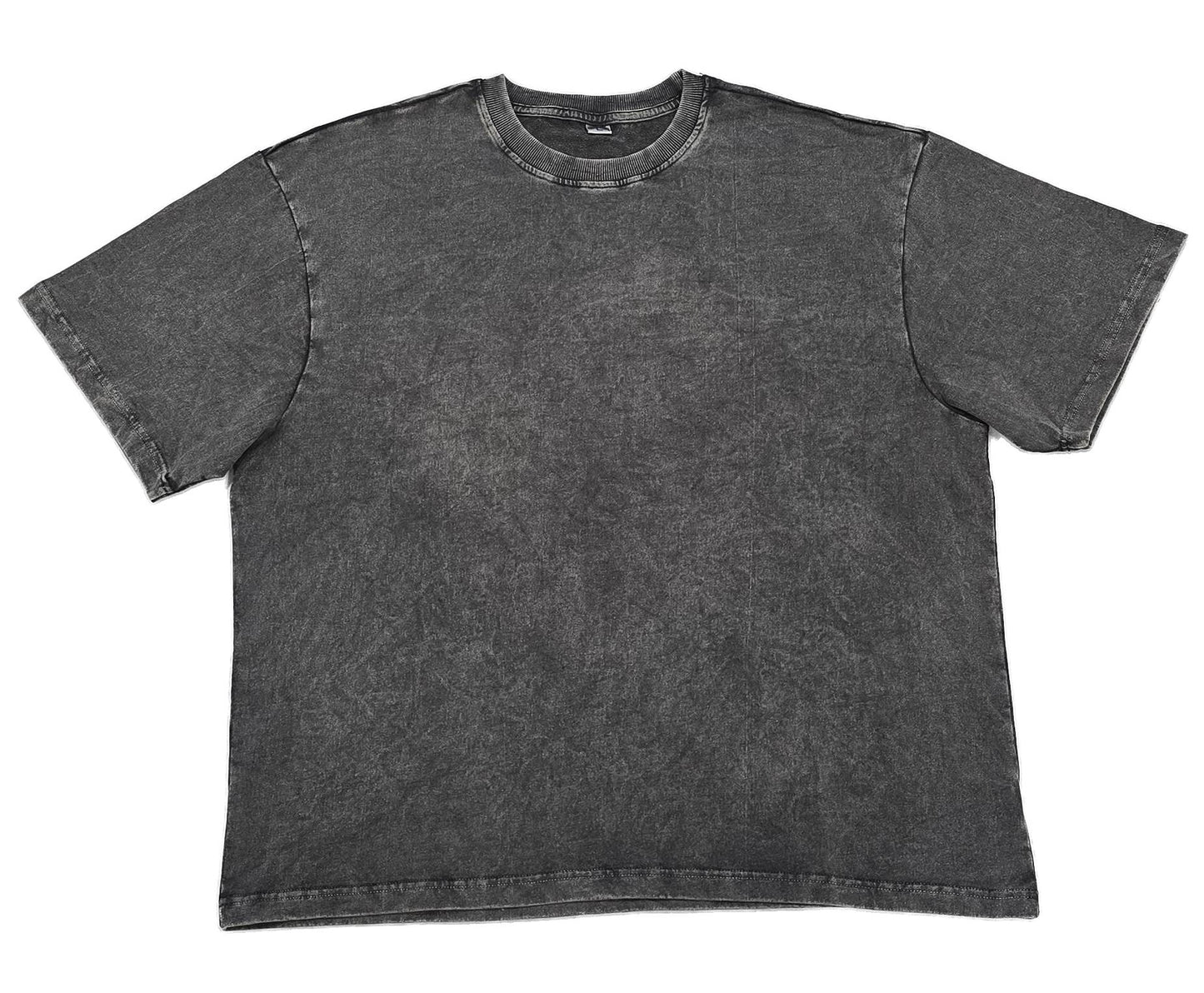 BLACK acidwash Oversize t shirt