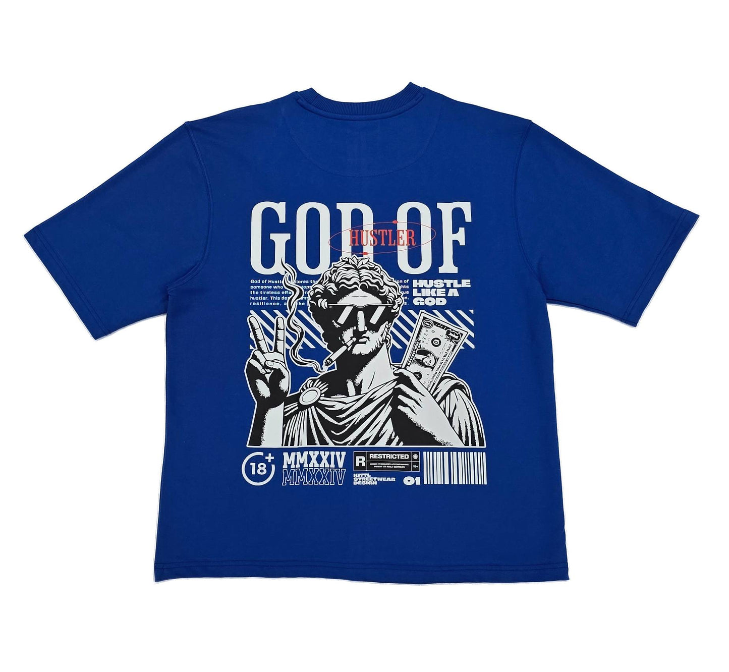Oversized God of Hustle T-shirt